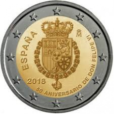 2€ Espagne 2018